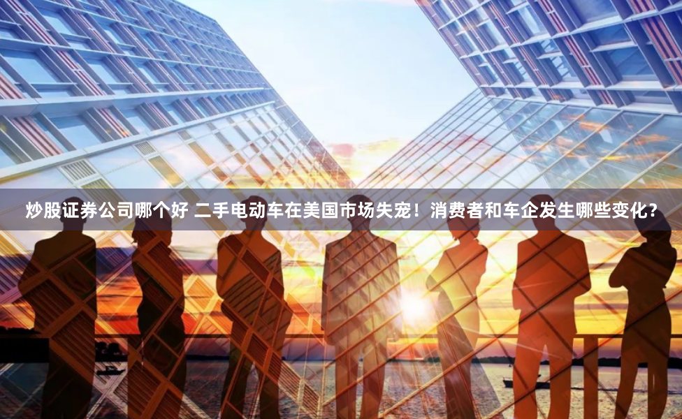 炒股证券公司哪个好 二手电动车在美国市场失宠！消费者和车企发生哪些变化？